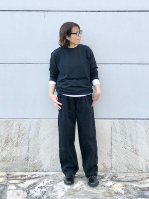 ユニクロ公式 | デニムタックパンツ(レディース)