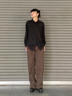 ユニクロ公式 | デニムタックパンツ