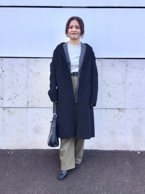 ユニクロ公式 | ダブルフェイスチェスターロングコート