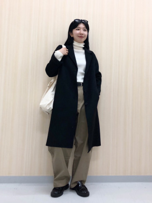 ユニクロ公式 | ダブルフェイスチェスターロングコート