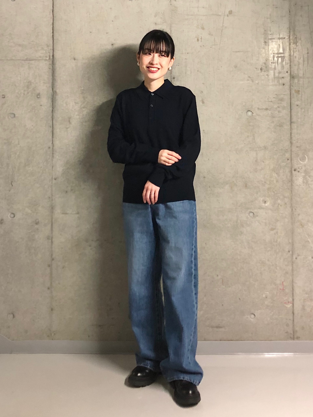 ウォッシャブルミラノリブニットパンツ、ウォッシャブルミラノ
