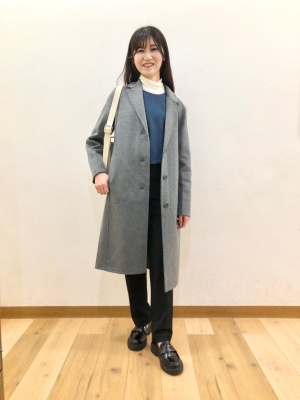 ユニクロ公式 | ダブルフェイスチェスターロングコート