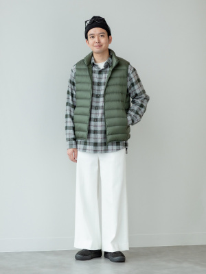 ユニクロ公式 | フランネルシャツ/チェック