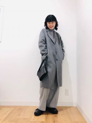 ユニクロ公式 | ダブルフェイスチェスターロングコート