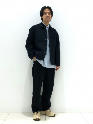 ユニクロ公式 | ダブルフェイスシャツジャケット