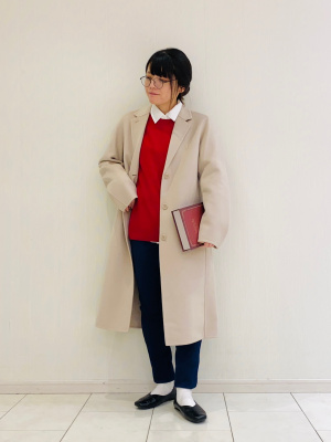 ユニクロ公式 | ダブルフェイスチェスターロングコート