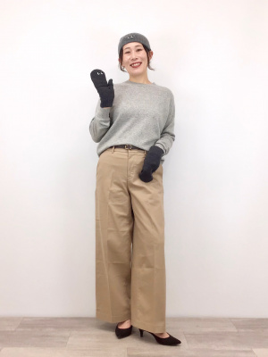 HERMES エルメス マルジェラ期　カシミヤ100 Hロゴニット帽　ビーニー. HERMES エルメス カシミヤ100% ニット帽 ロゴ 総柄 オレンジ