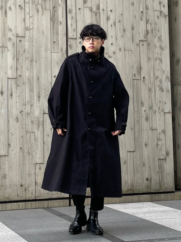 JW ANDERSON × UNIQLO 黒 ダッフルコート 大人のユニクロ】新年セールで購入。おしゃれな大人が買って