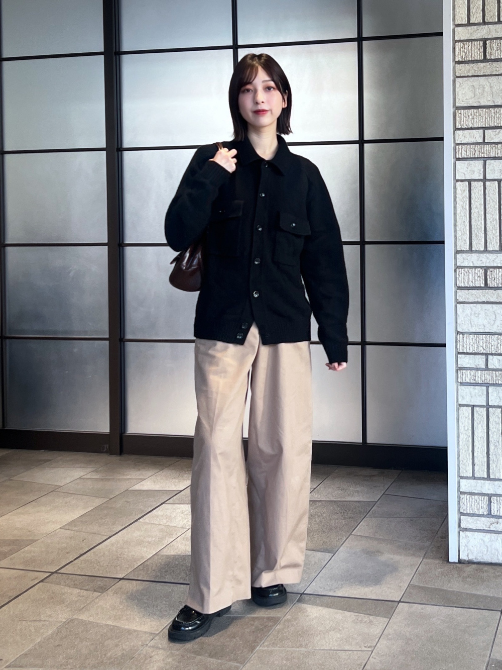 ラムニットジャケット」の着用コーディネート| ユニクロ公式