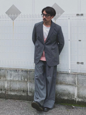 ユニクロ公式 | オーバーサイズジャケット/ストライプ