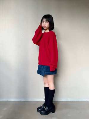 テニス】コーデュロイニット フレアスコート レディース|FILA