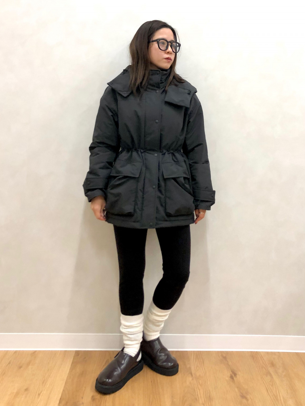 ソフトタッチクルーネックTシャツ、パフテックリラックス