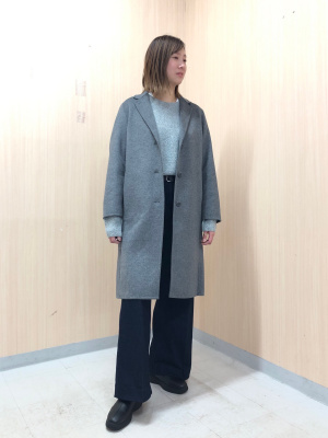 ユニクロ公式 | ダブルフェイスチェスターロングコート