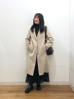 ユニクロ公式 | ダブルフェイスチェスターロングコート