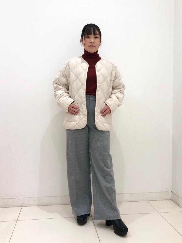 パフテックリラックスジャケットのコーディネート・着用イメージ