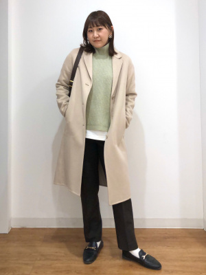 ユニクロ公式 | ダブルフェイスチェスターロングコート