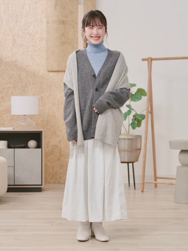 即完売!! UNIQLO ジルサンダー +J カシミヤニットビッグマフラー