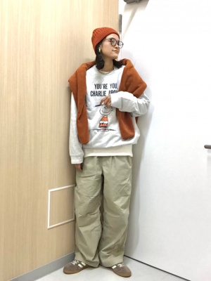 未使用 ユニクロ パラシュートパンツ、グリーンパークスTシャツ セール】パラシュートパンツ（その他パンツ）｜Green Parks