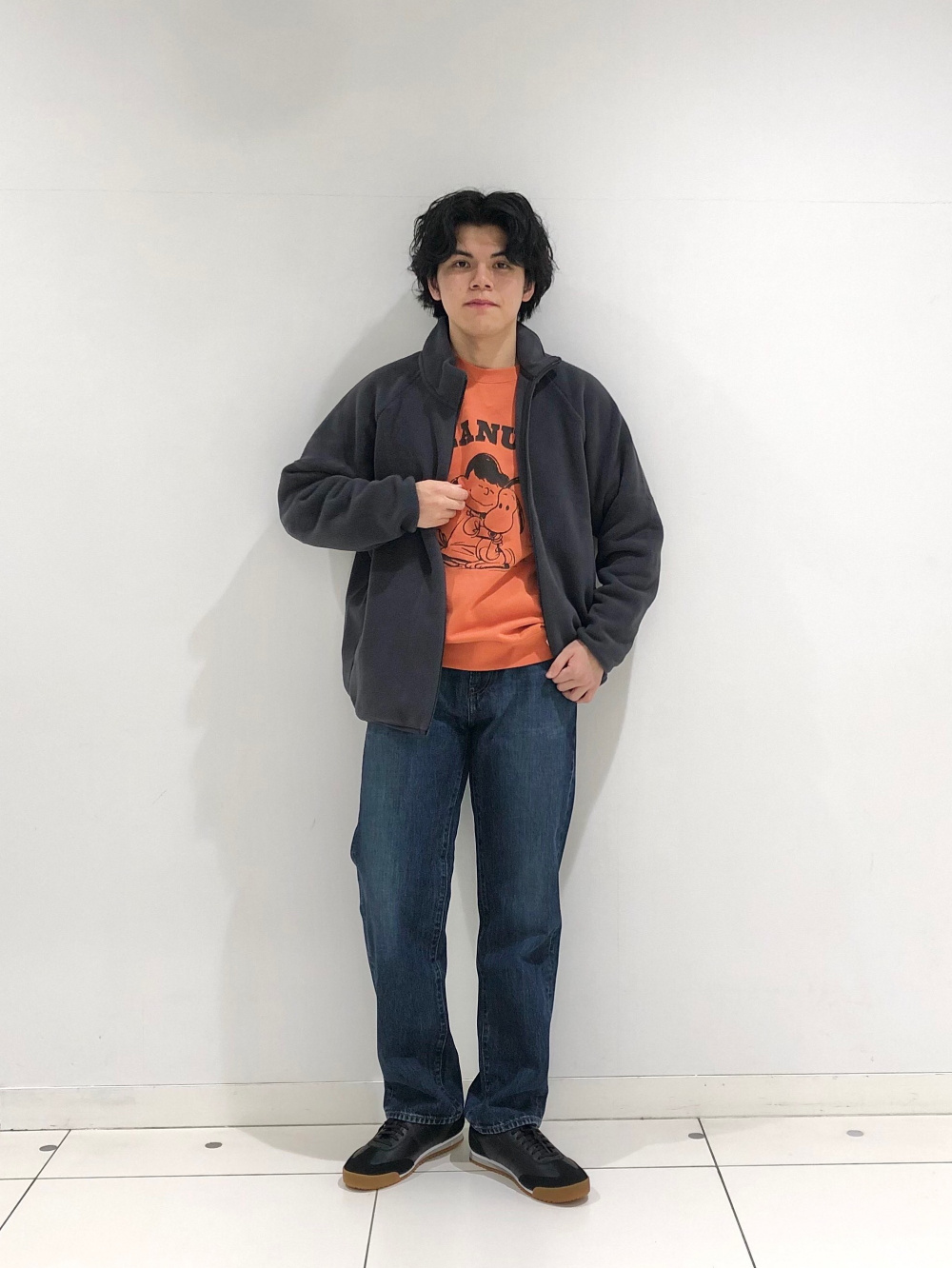 ダークデタッチャブルファージャケット+スカート+パンツ