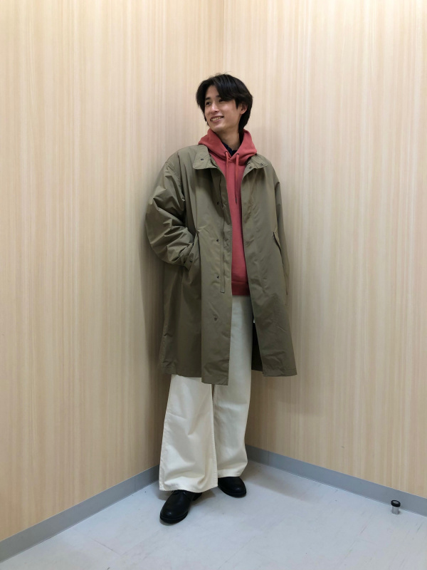 ウィンドプルーフ 2WAYコート L カーキ ユニクロ公式 | ウィンドプルーフ2WAYコート