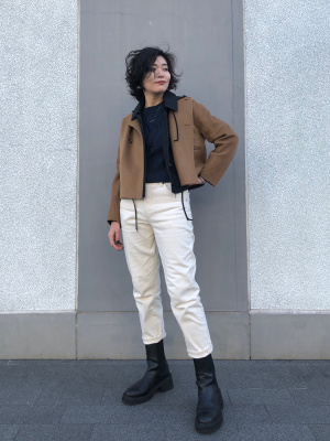 ユニクロ公式 | ダブルフェイスブルゾン