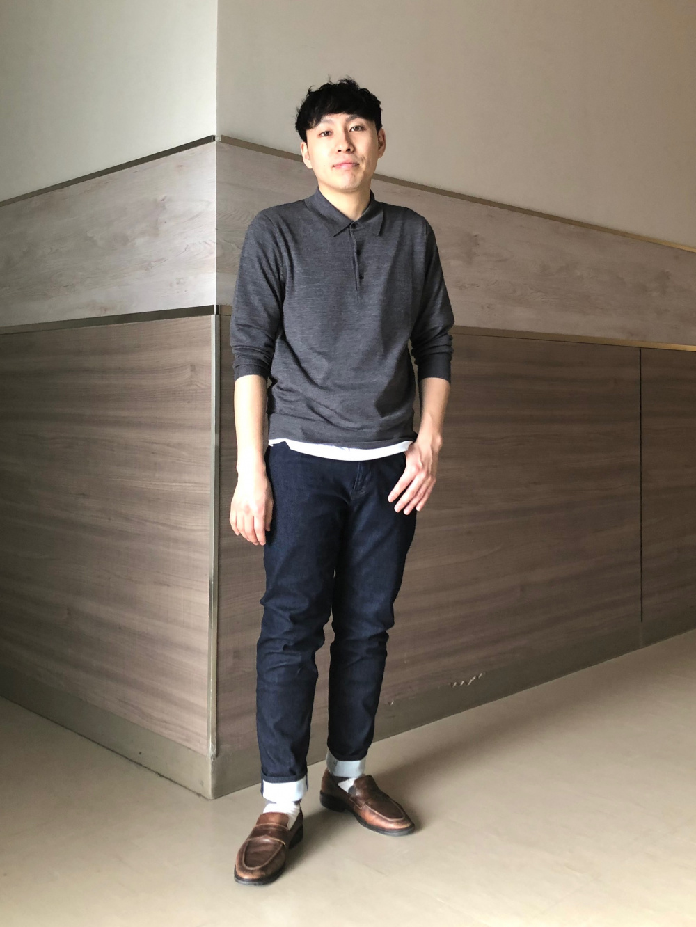 新品　ユニクロ　感動ジャケット&感動タックパンツセット　M ネイビー UNIQLO - 【即購入可】ユニクロ 感動ジャケットMサイズ ネイビー