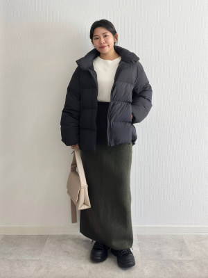 ユニクロ　パウダーソフトダウンジャケット　09 BLACK XL ユニクロ公式 | パウダーソフトダウンジャケット(NANODESIGN)