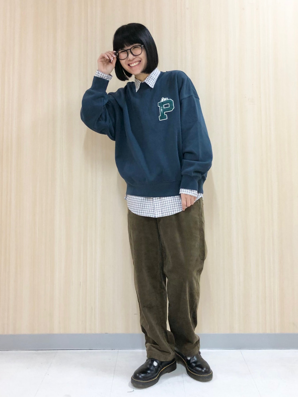 H❤︎K様♡ありがとうございます♡ コーデュロイイージーアンクルパンツのコーディネート・着用イメージ