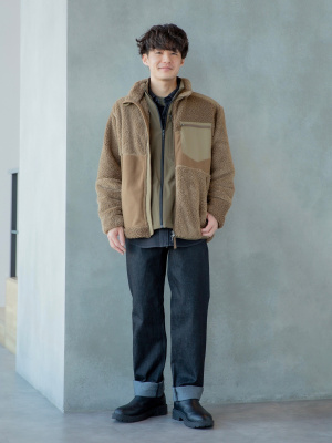 ユニクロ公式 | ジャージーオーバーシャツ