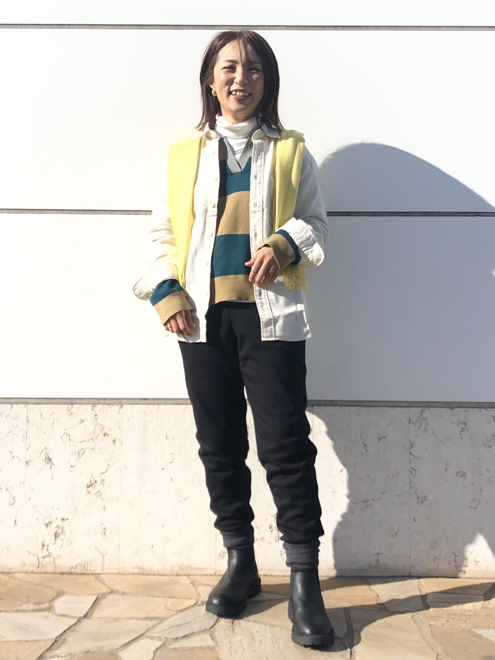スウェットパンツ、スフレヤーンショートカーディガン(長袖 スウェットパンツ、スフレヤーンショートカーディガン(長袖