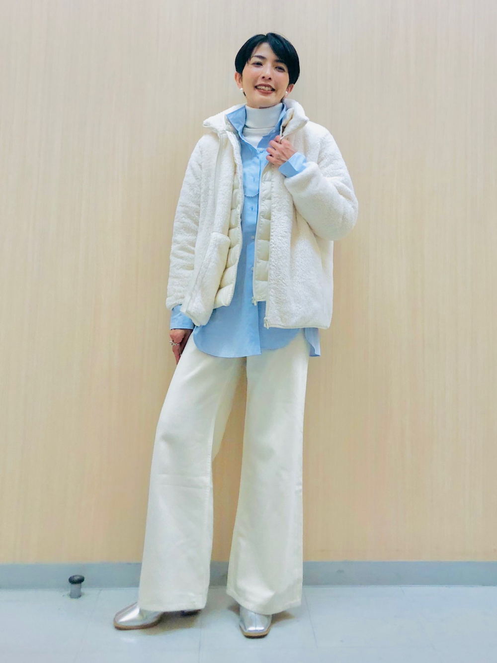 スウェットパンツ、ワッフルT/長袖」の着用コーディネート| ユニクロ公式