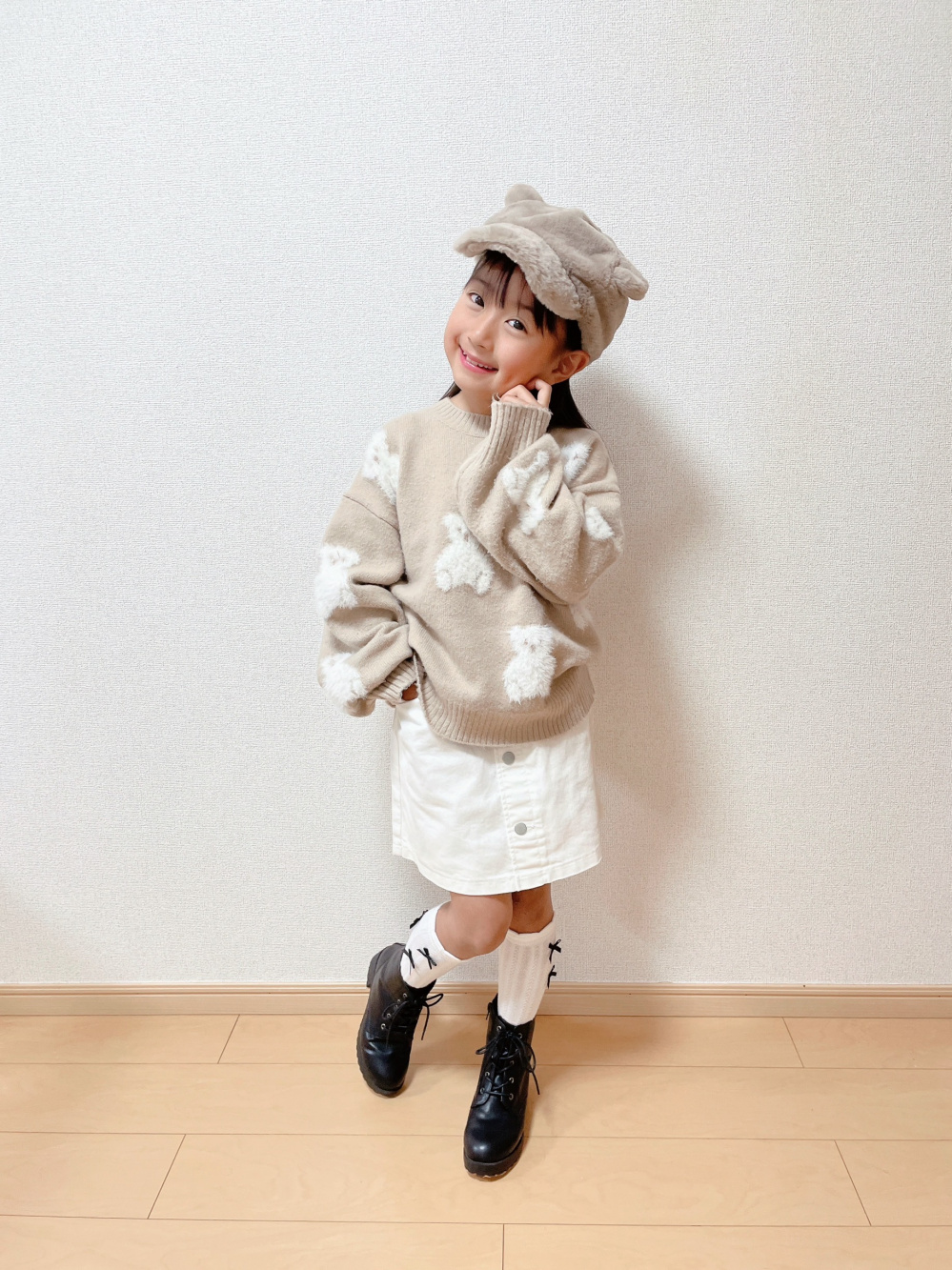 GIRLS デニムミニスコート、GIRLS サンリオキャラクターズ