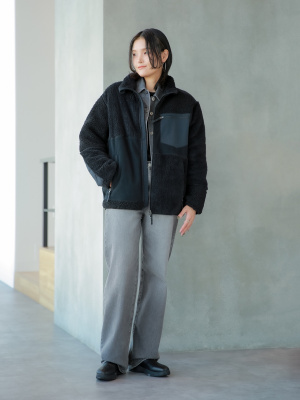 ユニクロ公式 | コンビネーションフリースジャケット