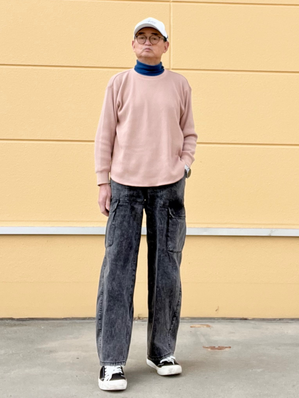 ヨッシー様 C5305 スウェット×ワッフルパンツコーデ ヨッシー様 C5305 スウェット×ワッフルパンツコーデ ヨッシー様