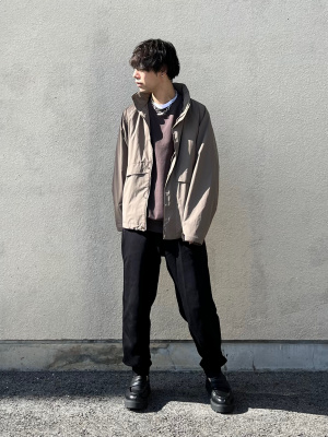 ユニクロエアリズムコットンスウェットシャツ&パンツセット 36brown XXL ユニクロ公式 | エアリズムコットンリラックスT