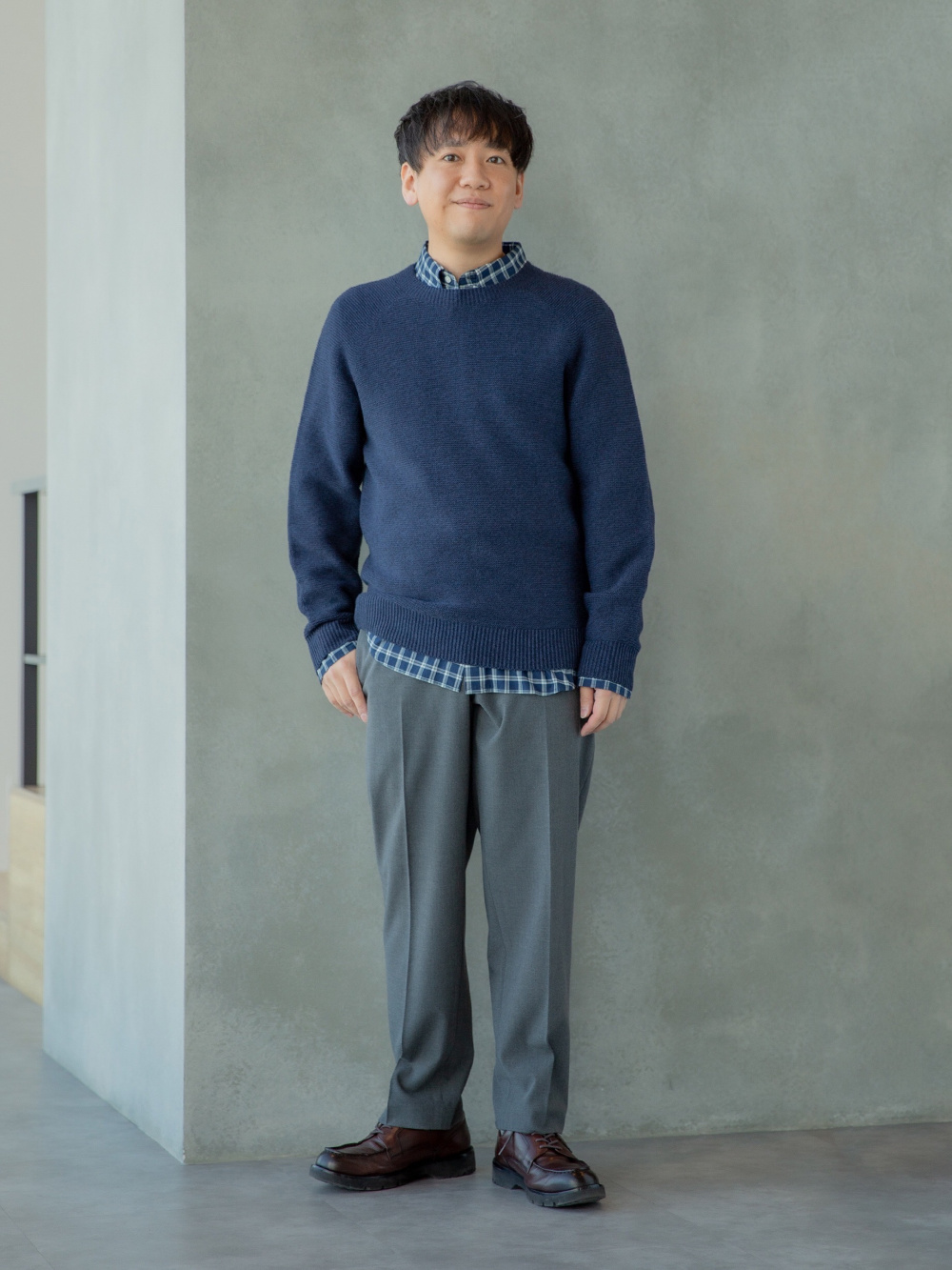 「BELGIUM LINEN FABRICS」リネンコットンダブルジャケット(セットアップ可) main image 0
