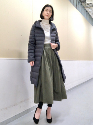 ゆきんこ❀UNIQLOロングダウン❀ ユニクロ公式 | ウルトラライトダウンロングコート