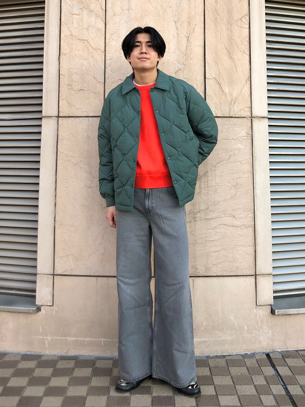 [UNIQLO]PUFFTECH キルティング ジャケット(ヒートテック)★ ヒートテックボアスウェットパンツ、パフテックキルティング