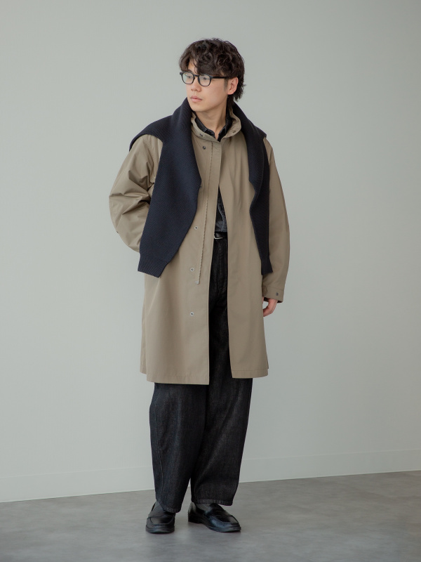 ウィンドプルーフ2WAYコート（メンズ）の着用コーディネート一覧