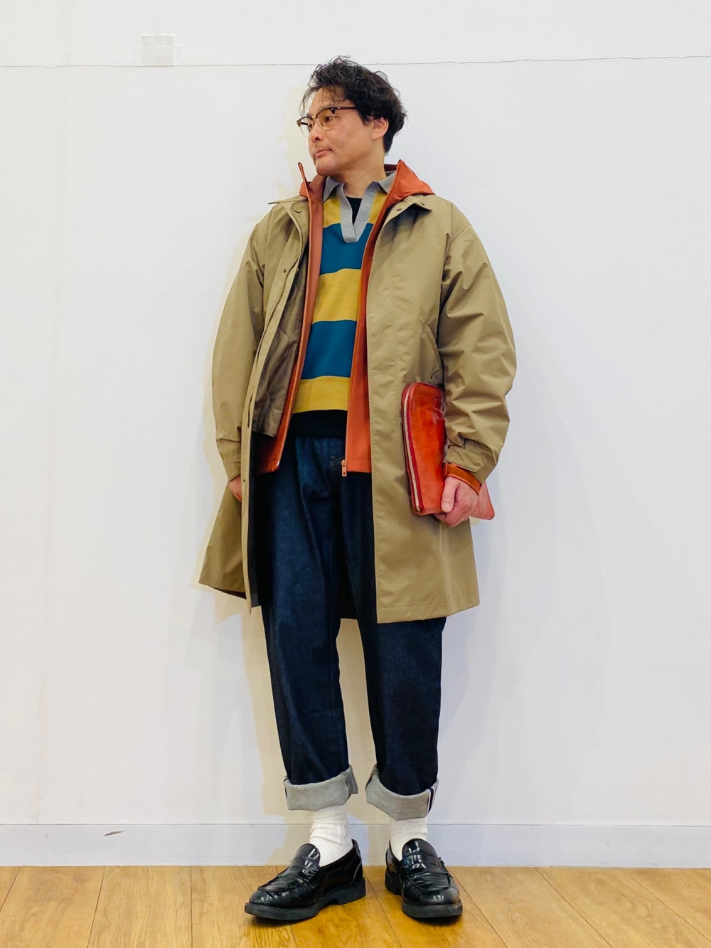 ウィンドプルーフ2WAYコート、スーパーノンアイロンスリムシャツ