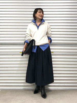 ユニクロ公式 | ボリュームギャザースカート