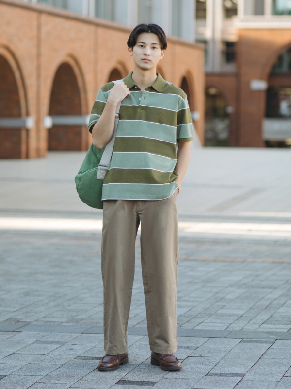 ta7ページ Men's 「タックワイドチノ」styling ideas | UNIQLO US