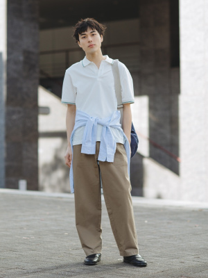 ユニオンランチ♡パンツ♡スラックス 턱와이드치노팬츠 | UNIQLO KR