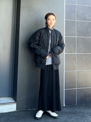UNIQLO リサイクルハイブリッドダウンジャケット ブラック　XS ユニクロ公式 | リサイクルハイブリッドダウンジャケット