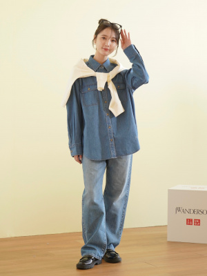 ユニクロ公式 | ボクシーラガーポロシャツ