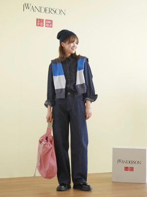 パンツ JW ANDERSON Pastel Yellow Denim Jeans ユニクロ公式 | ユーティリティワークショーツ