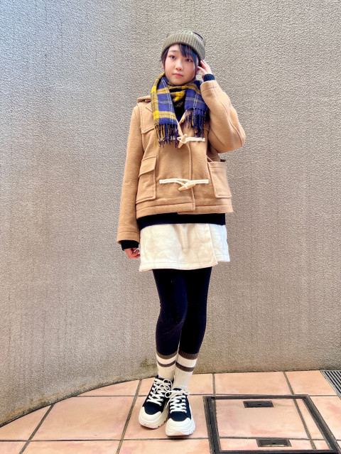 UNIQLO × jwaウールブレンドダッフルショートコート ウールブレンドダッフルショートコートのレディースコーディネート一覧