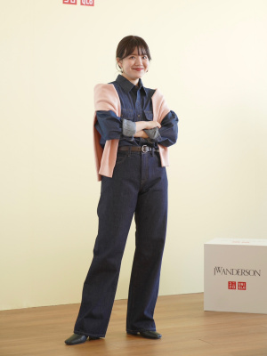 UNIQLO - 専用 UNIQLO - UNIQLO U ナチュラル 445587 S 3Dクルーネックセーター