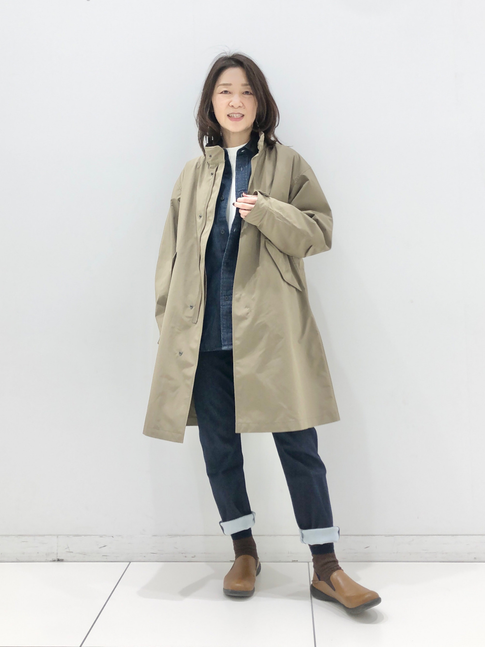 ユニクロ公式 | ウィンドプルーフ2WAYコート