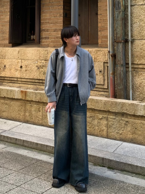 ユニクロさん損してない！？】もう値下げだなんてブラッシュドジャージーオーバーサイズブルゾン | 9割ユニクロでなんとかなります